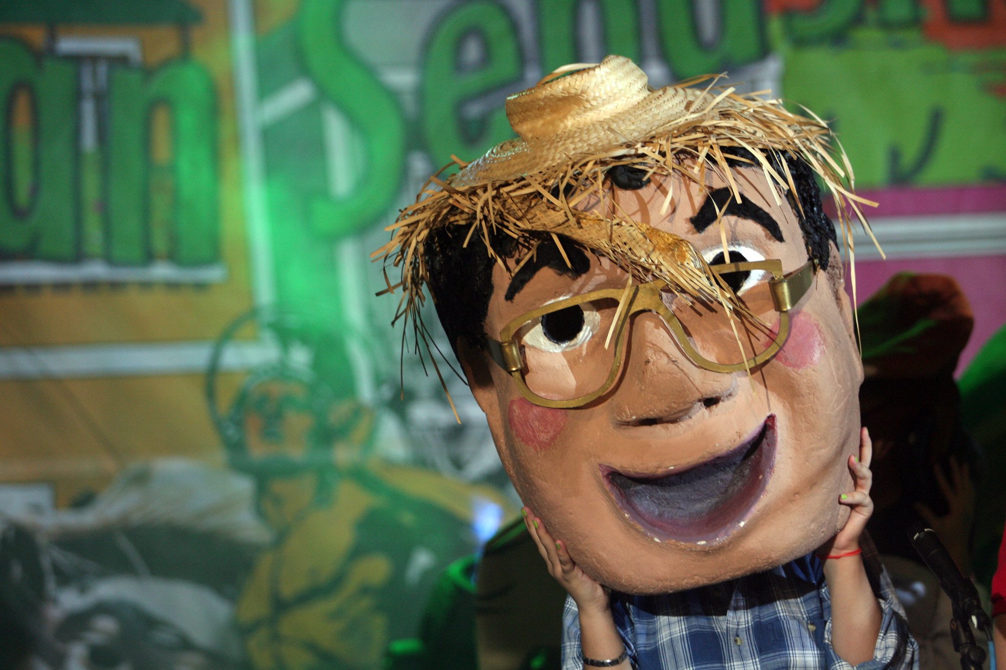 Cabezudo in Puerto Rican Festival